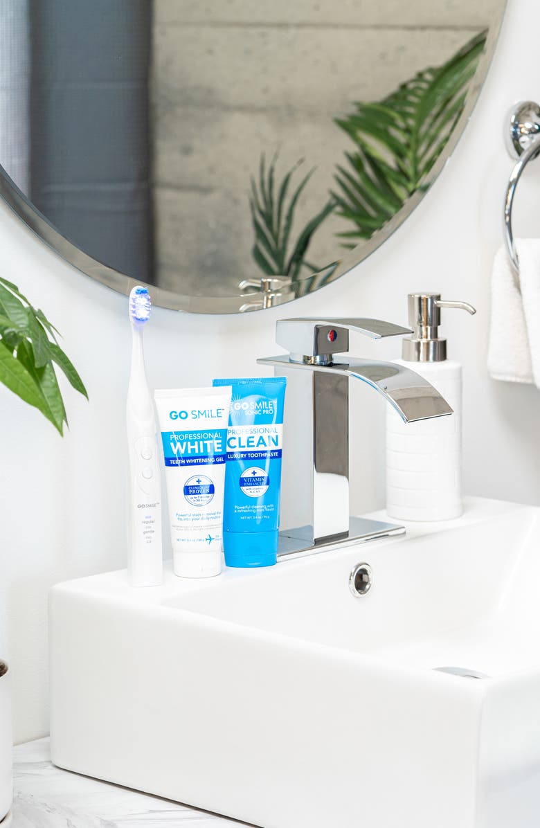 GO SMiLE<sup>®</sup> Sonic Blue Smart Brush Teeth Whitening Kit, Alternate, color, 