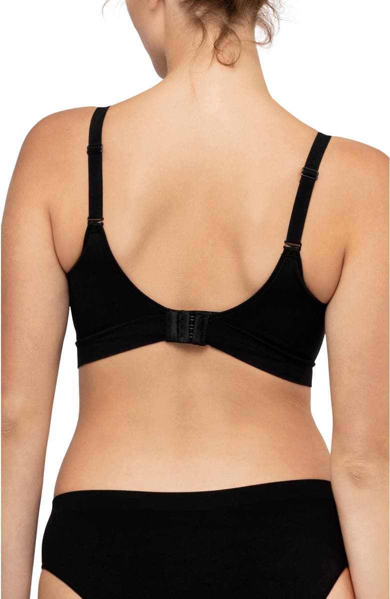 Underoutfit The Secret Infinitive Support Bra, Alternate, color, Black