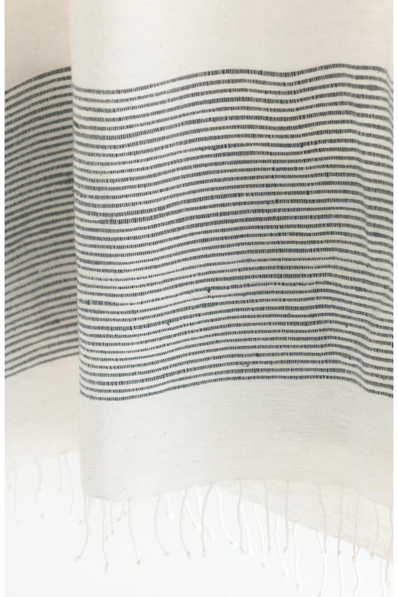 Riviera Cotton Bath Towel, Alternate, color, Navy