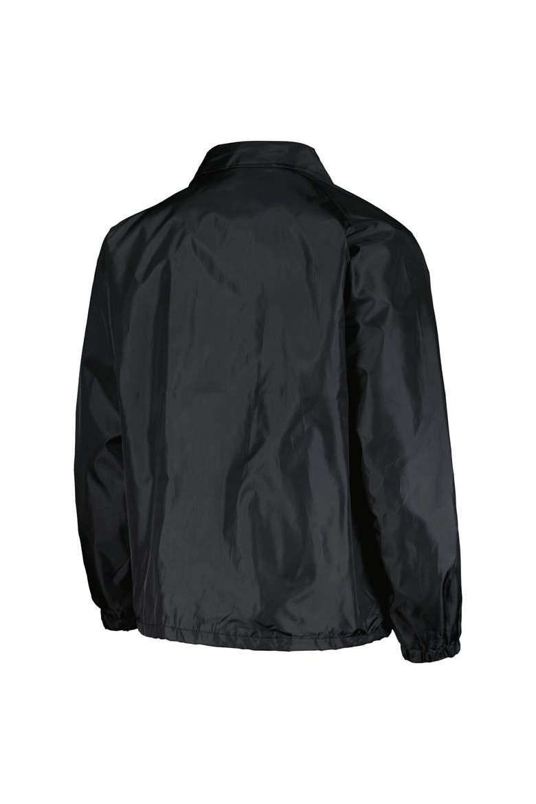 Men's Dunbrooke  Black Baltimore Orioles Coach's Raglan Full-Snap Windbreaker Jacket, Alternate, color, Black