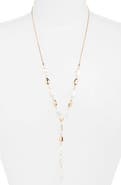 Nordstrom Baroque Faux Pearl Y-Necklace