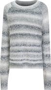 Spades Full Needle Multi Stripe Knit Sweater