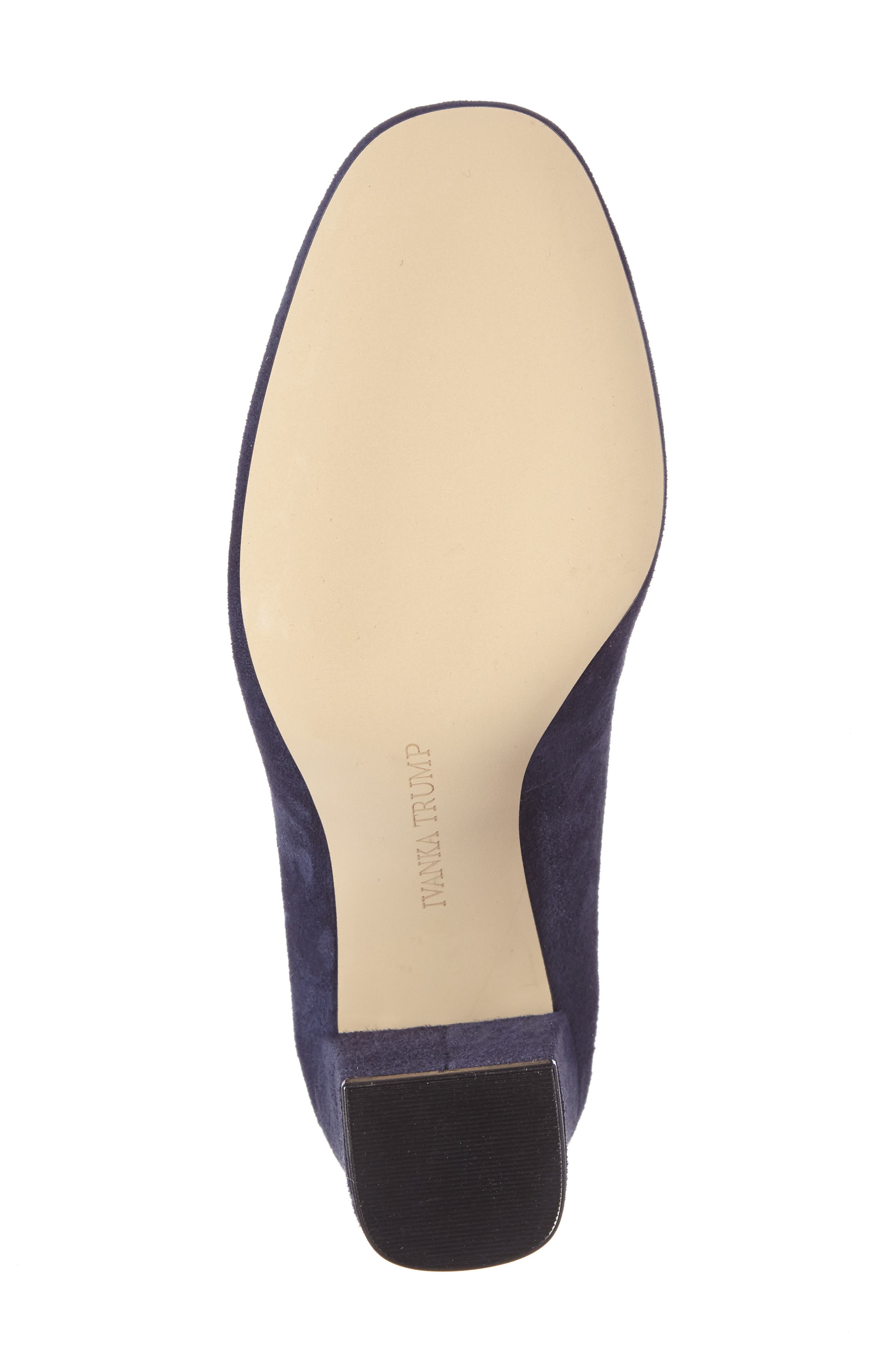 Oasia Ankle Strap Pump, Alternate, color, DEEP BALTIC SUEDE