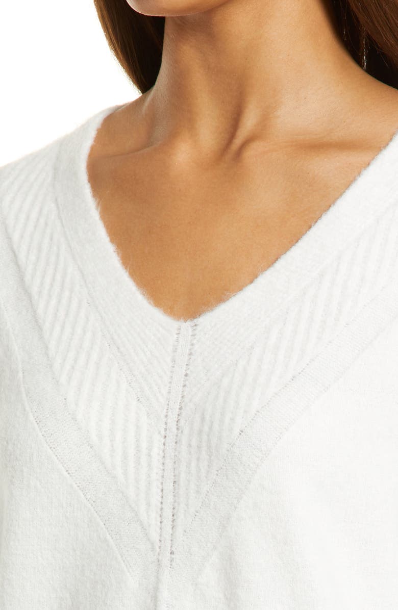 Halogen<sup>®</sup> V-Neck Sweater, Alternate, color, 