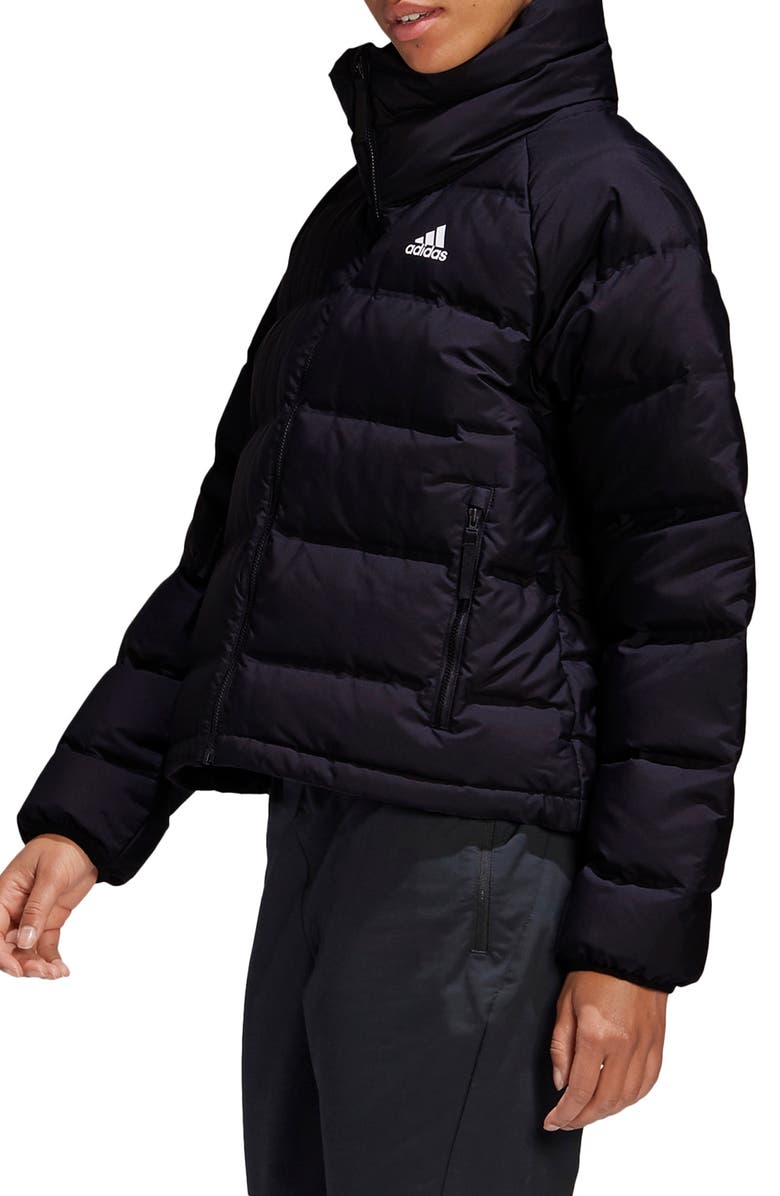 adidas Women's Helionic Relaxed Fit Down Jacket, Alternate, color, 