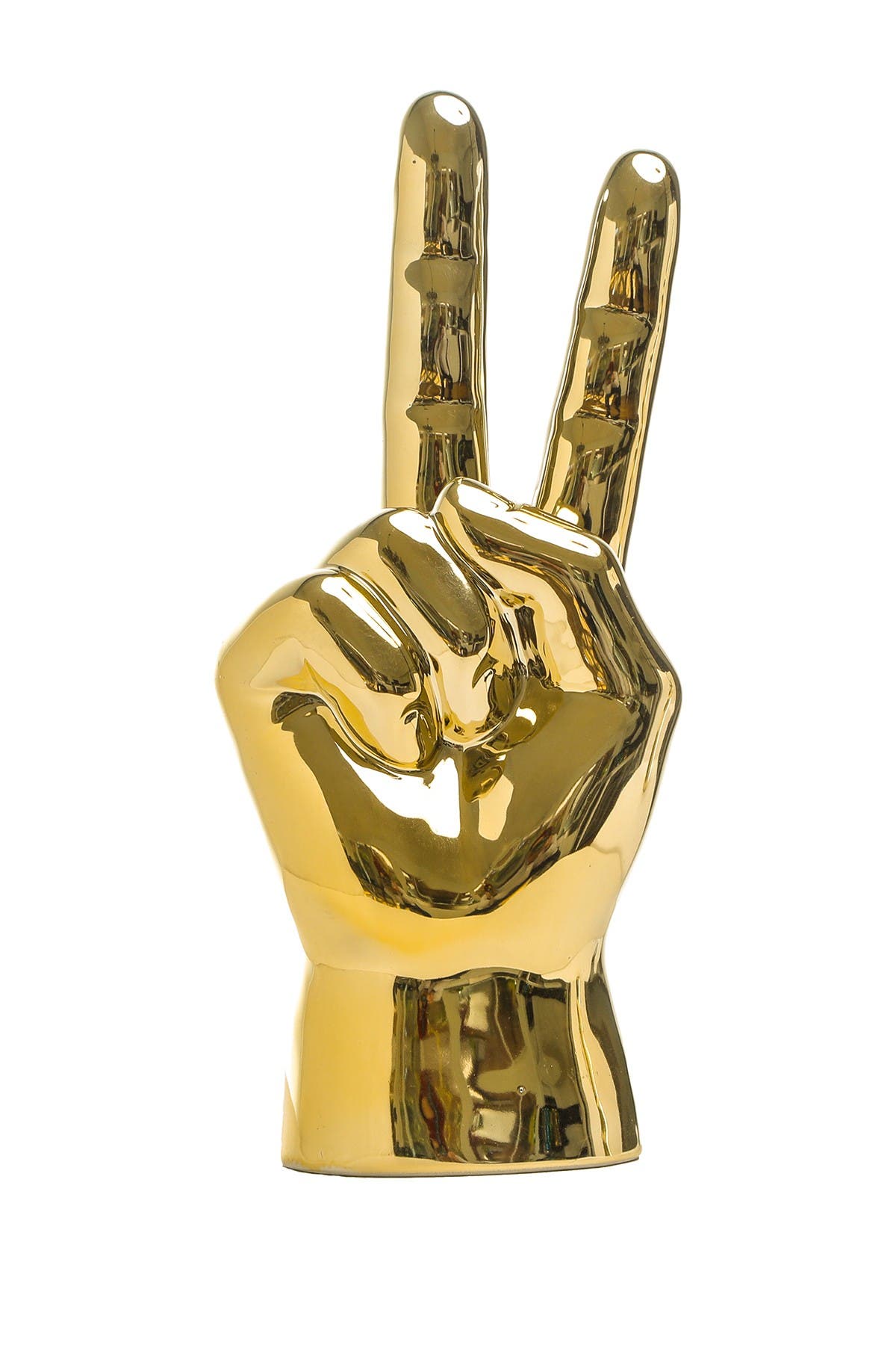 INTERIOR ILLUSIONS Gold Peace Hand Table Top | Nordstromrack