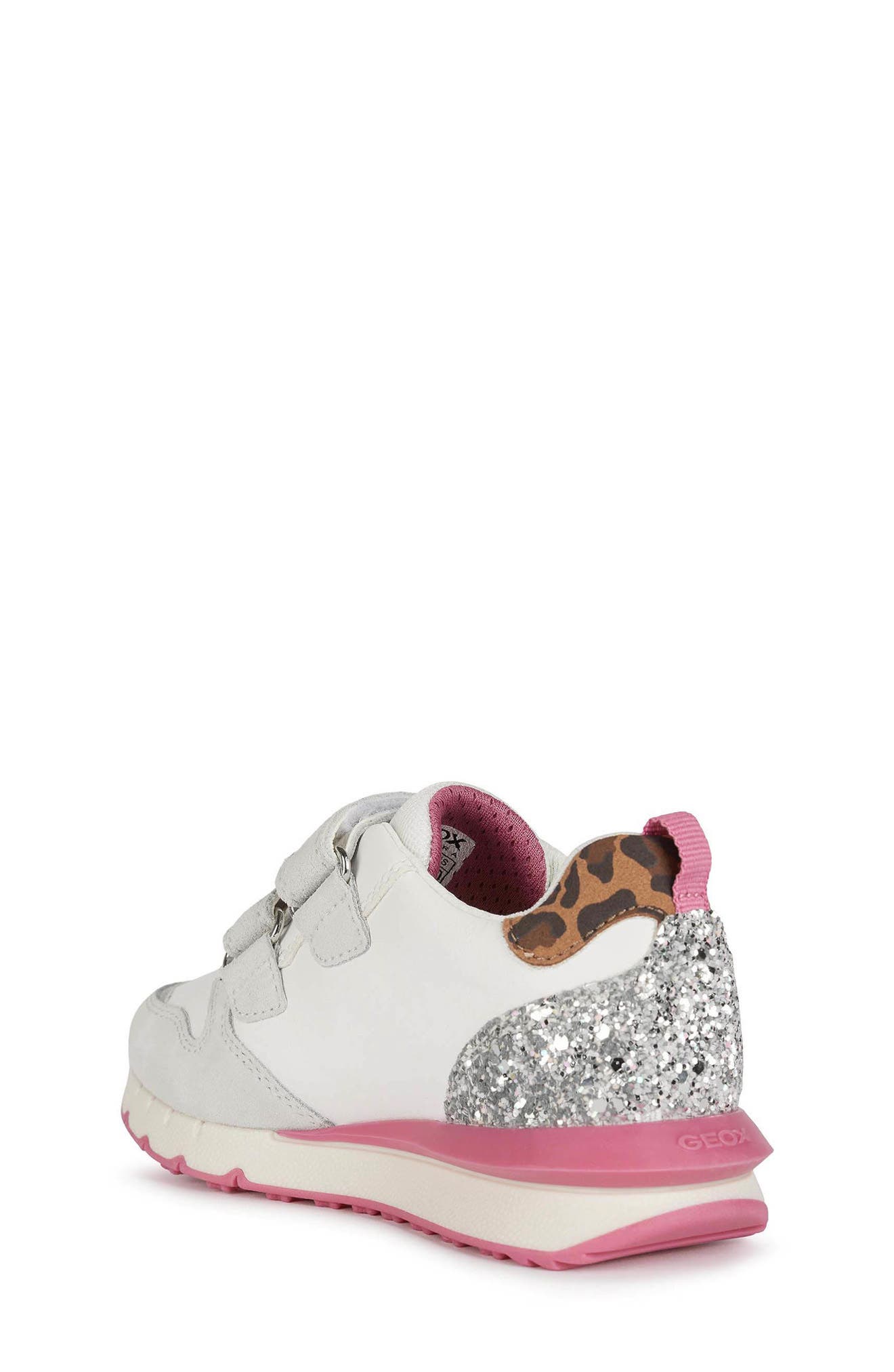 Kids' Fastics Sneaker, Alternate, color, WHITE/ FUCHSIA