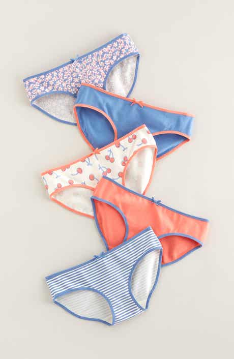 Nordstrom Kids' Assorted 5-Pack Hipster Briefs