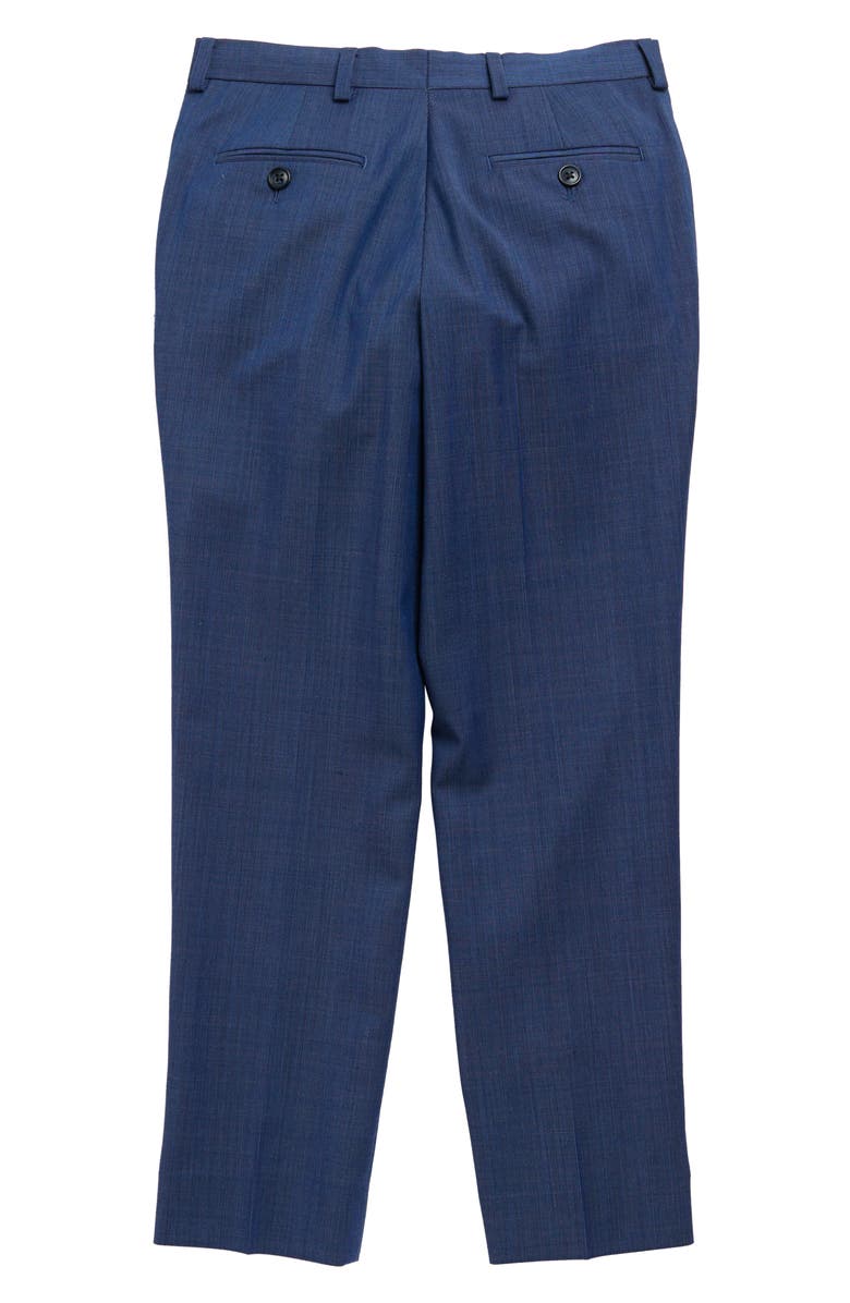 Michael Kors Collection Kids' Blue Wool Blend Dress Pants, Alternate, color, 