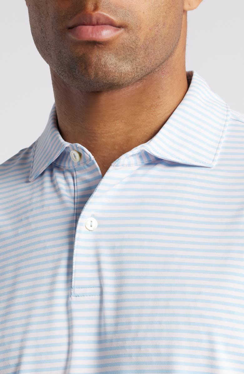 Peter Millar Crown Crafted Sawyer Stripe Performance Polo, Alternate, color, 
