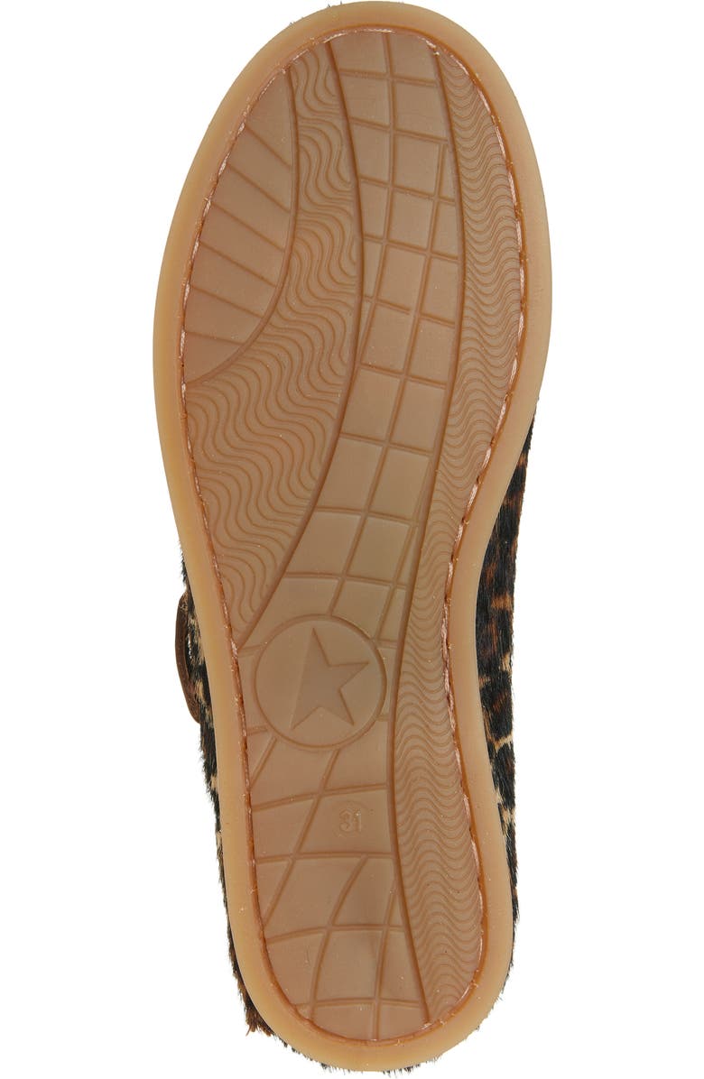 Golden Goose Kids' Cruise Genuine Calf Hair Loafer, Alternate, color, Beige Black Leo/ Black