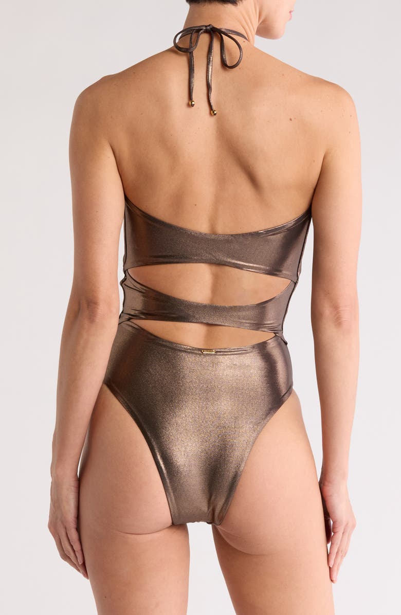 BOAMAR Neff One-Piece Swimsuit, Alternate, color, Espresso