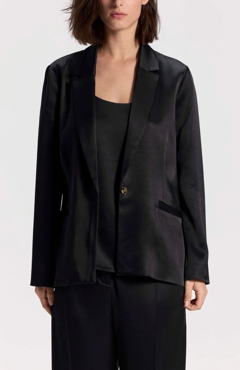 Satin Blazer