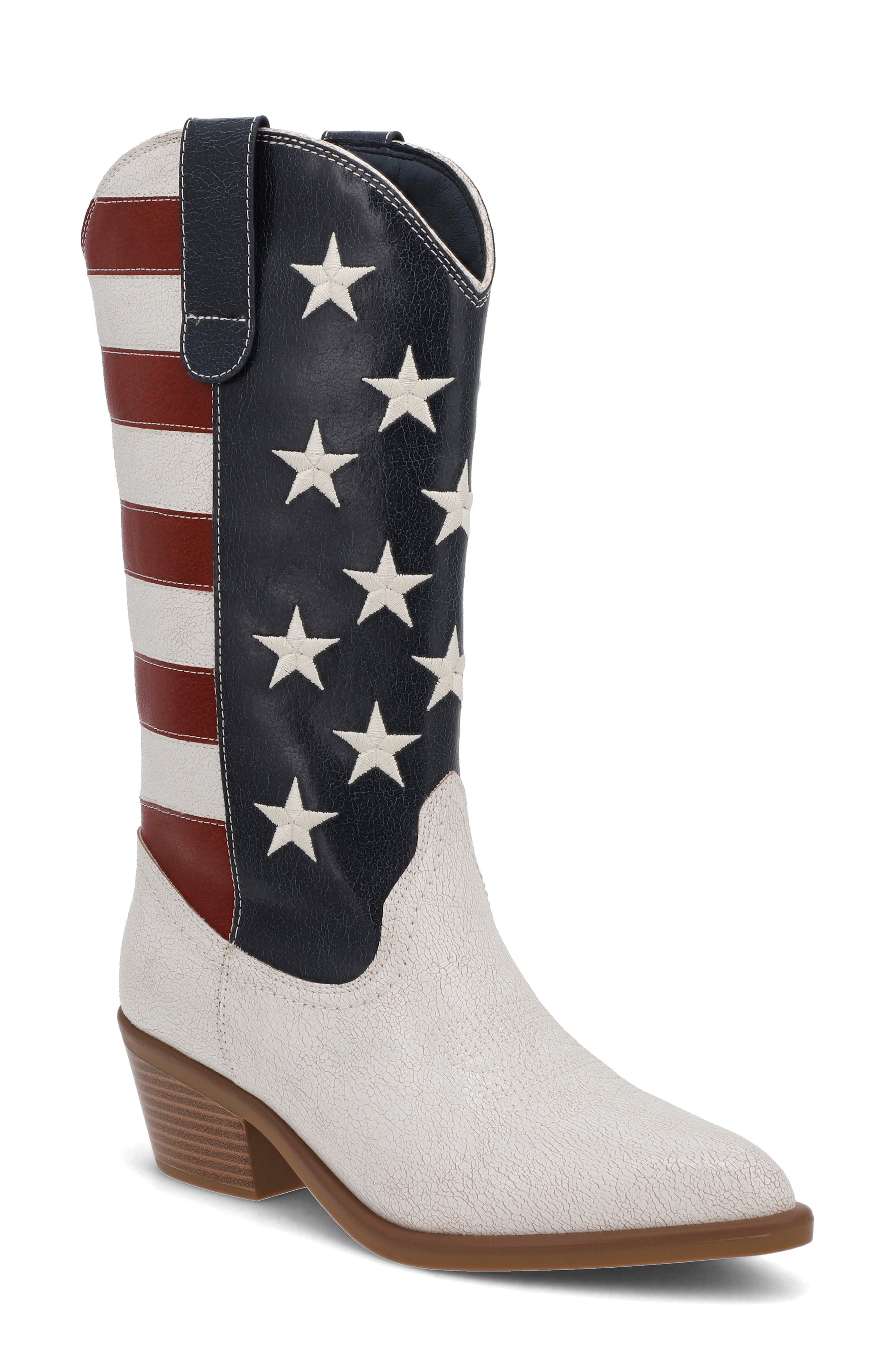 MIA Stars and Stripes Western Boot