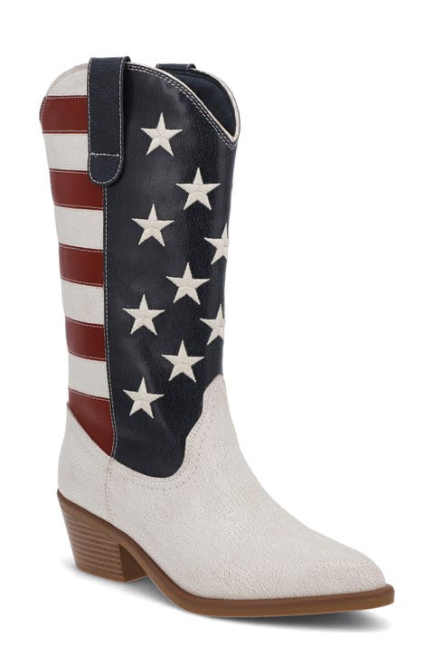 Stars and Stripes Western Boot (Women)