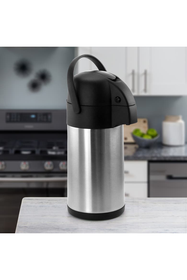 3.17 Quart Stainless Steel Airpot, Alternate, color, Silver