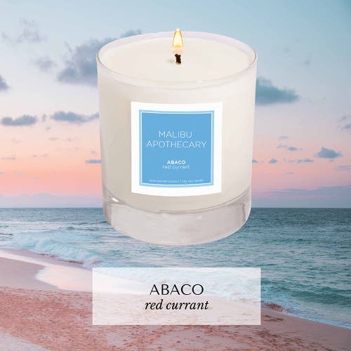 Malibu Apothecary Clear Gloss X Blue Candle