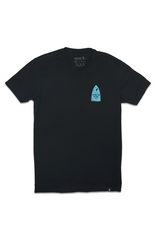Everyday California Beater Board Tee Shirt In Black