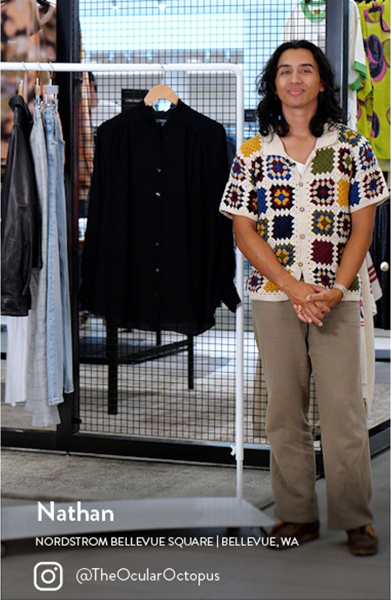 Ruffle Neck Blouse, sales video thumbnail