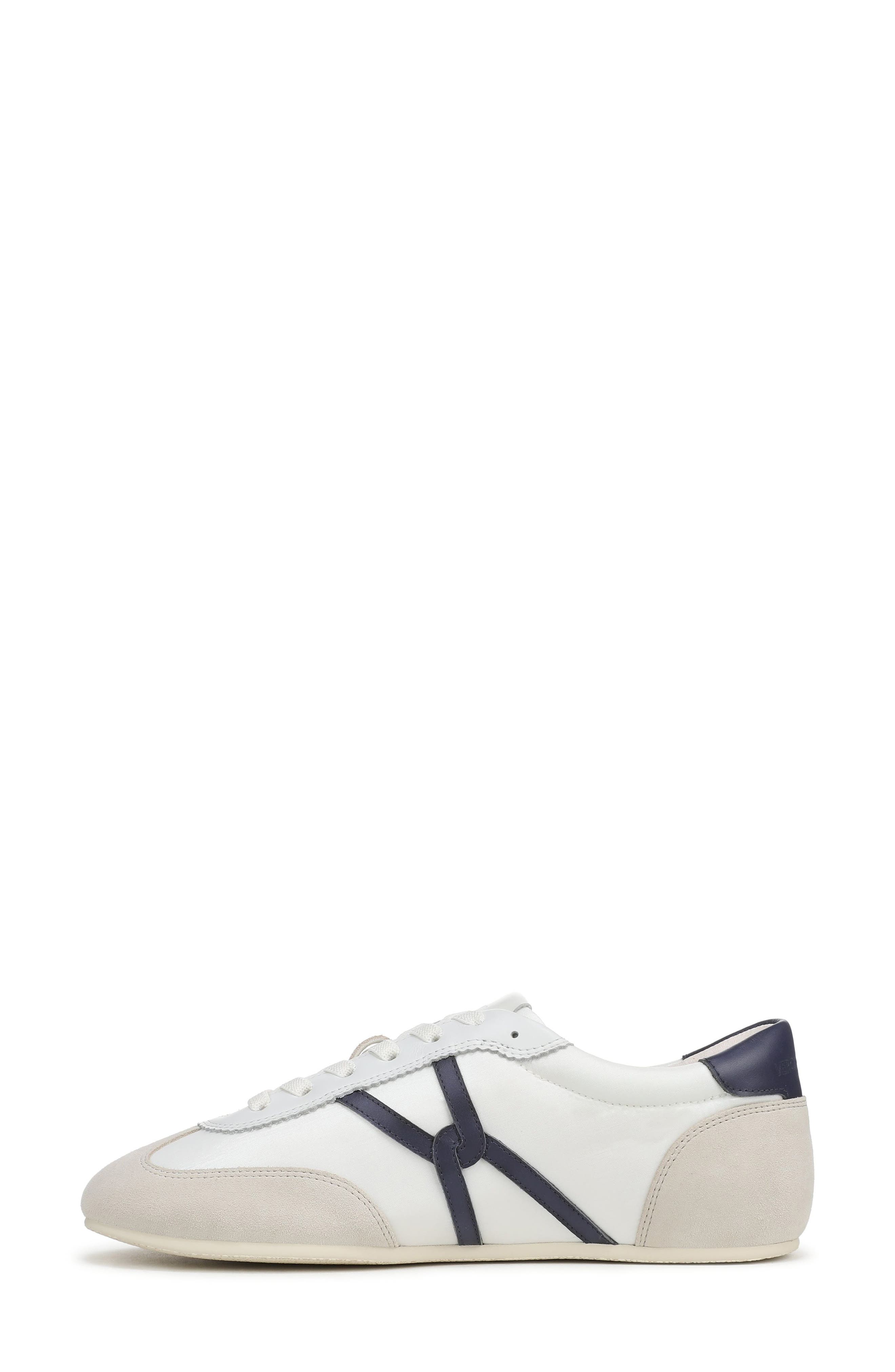 Veronica Beard Riviera Sneaker, Alternate, color, Coconut/ Navy