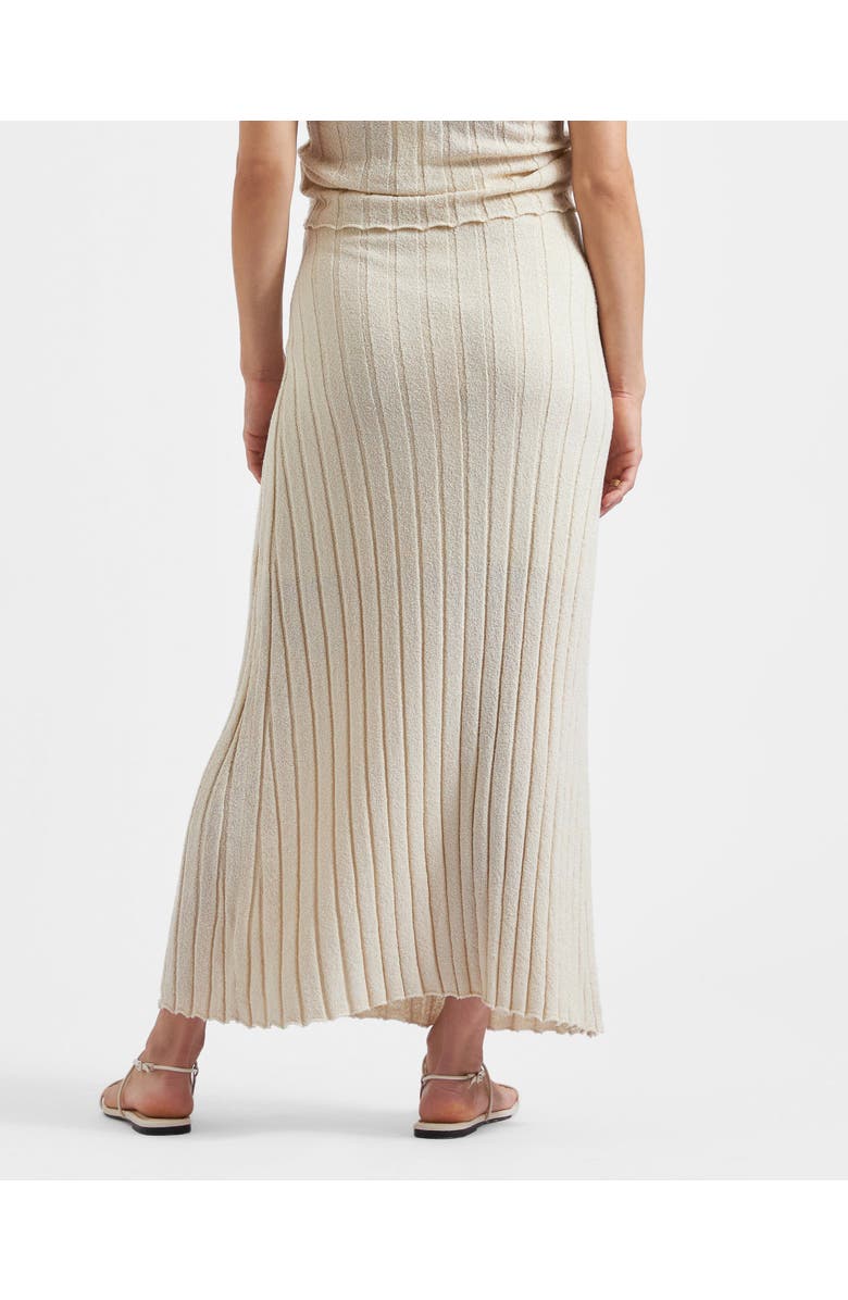 Ripe Maternity Charli Rib Knit Skirt, Alternate, color, Stone