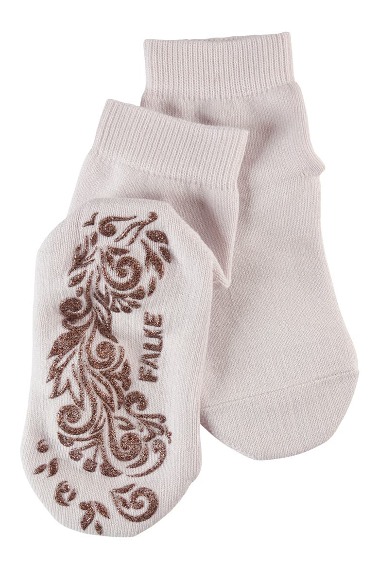Light Cuddle Pad Crew Socks, Alternate, color, LOTUS