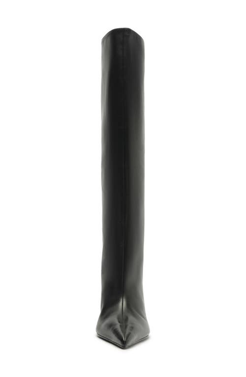 Schutz Ellen Up Pointed Toe Boot In Black