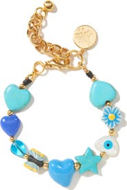 Venessa Arizaga Icy Heart Bracelet