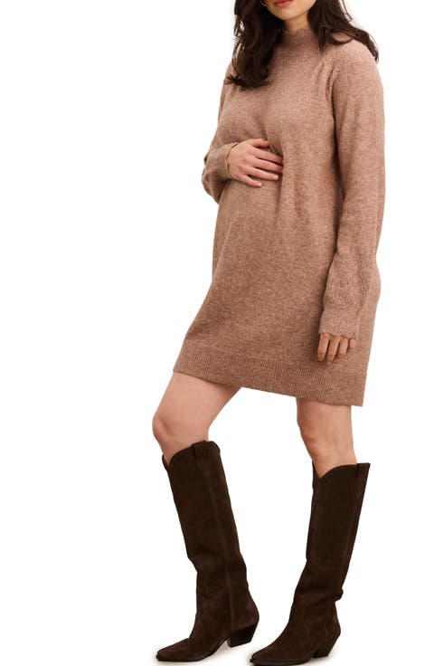 The Cozy Pointelle Poise Mini Dress