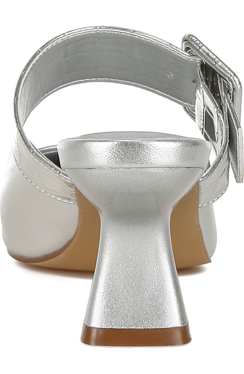 LONDON RAG Bismi Pointed Toe Mule, Alternate, color, Silver
