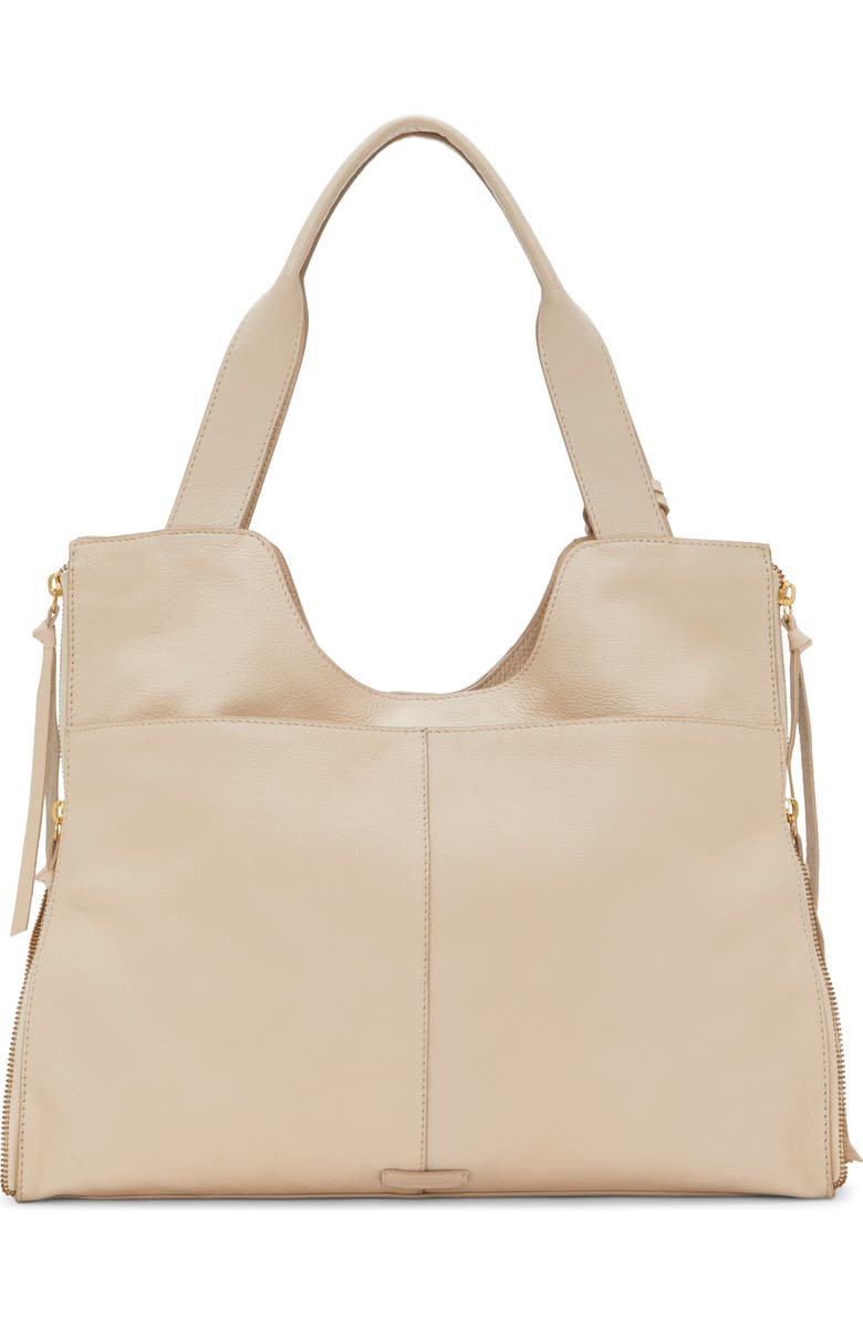 Vince Camuto Corla Leather Tote, Alternate, color, Light Beige