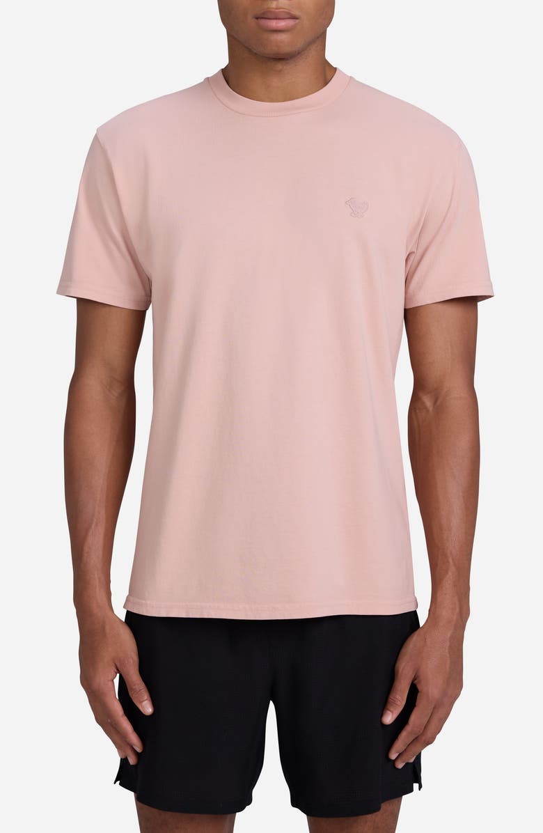 Bad Birdie Bad to your Core Embroidered Logo Cotton T-Shirt, Main, color, 