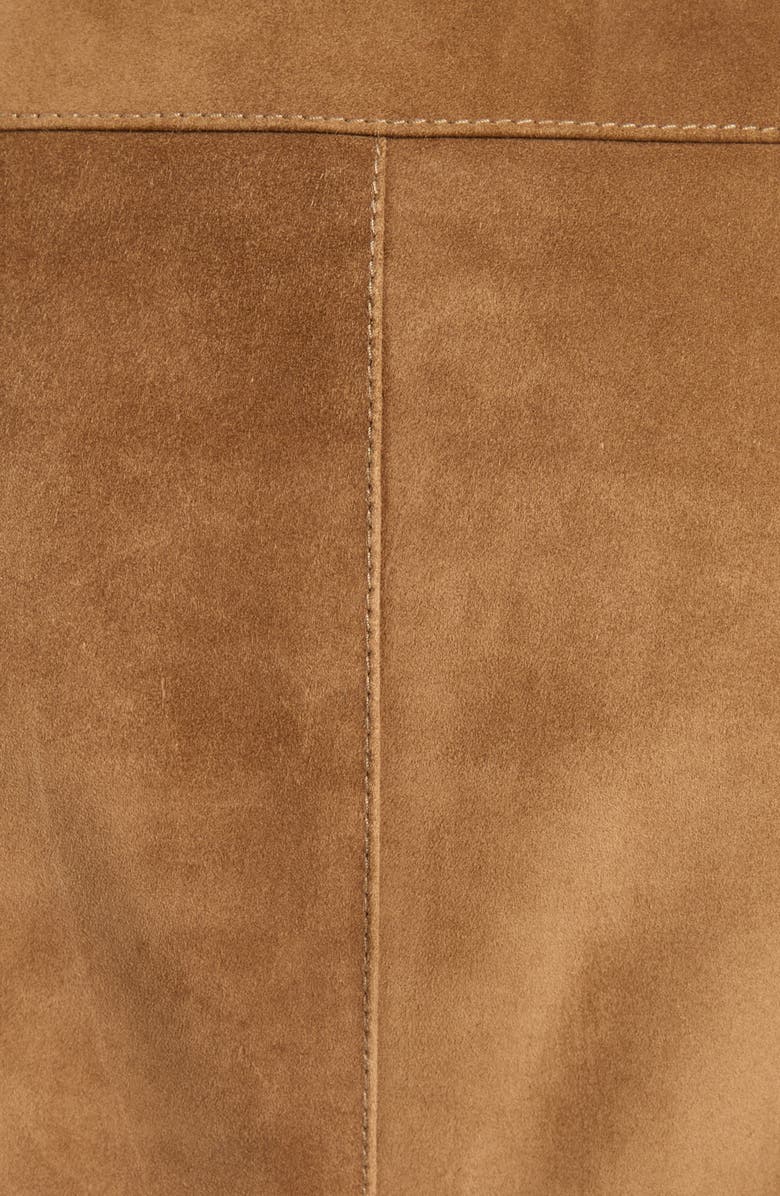 TOM FORD Suede Pencil Skirt, Alternate, color, Kb520 Pecan