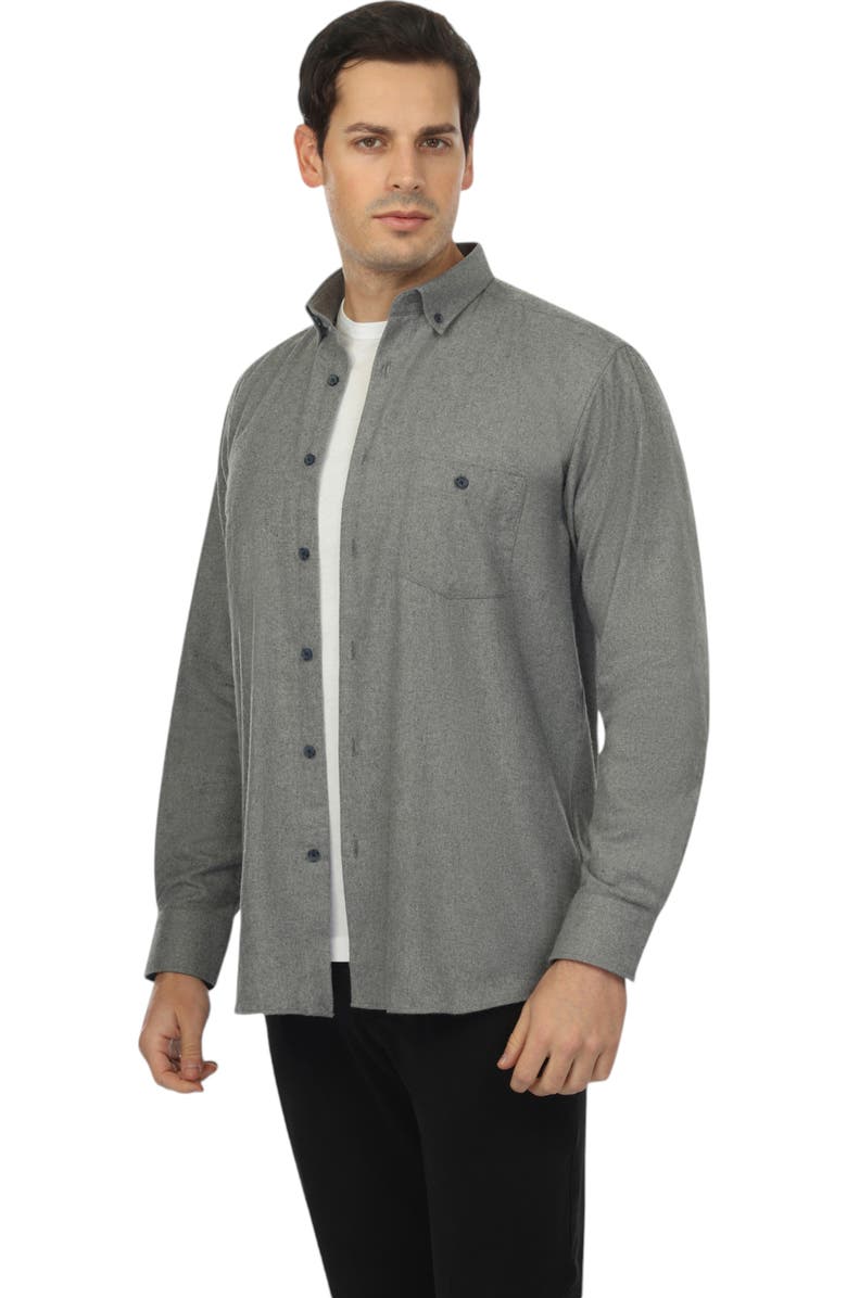Vustra Men's Coastal Slate Button-Down Shirt, Main, color, 