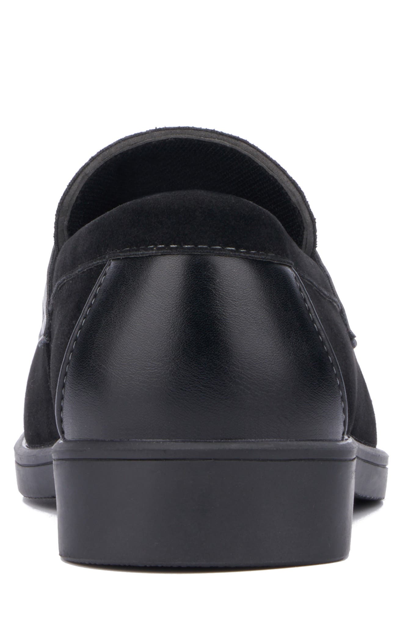 NEW YORK AND COMPANY Giolle Faux Leather Loafer, Alternate, color, Black