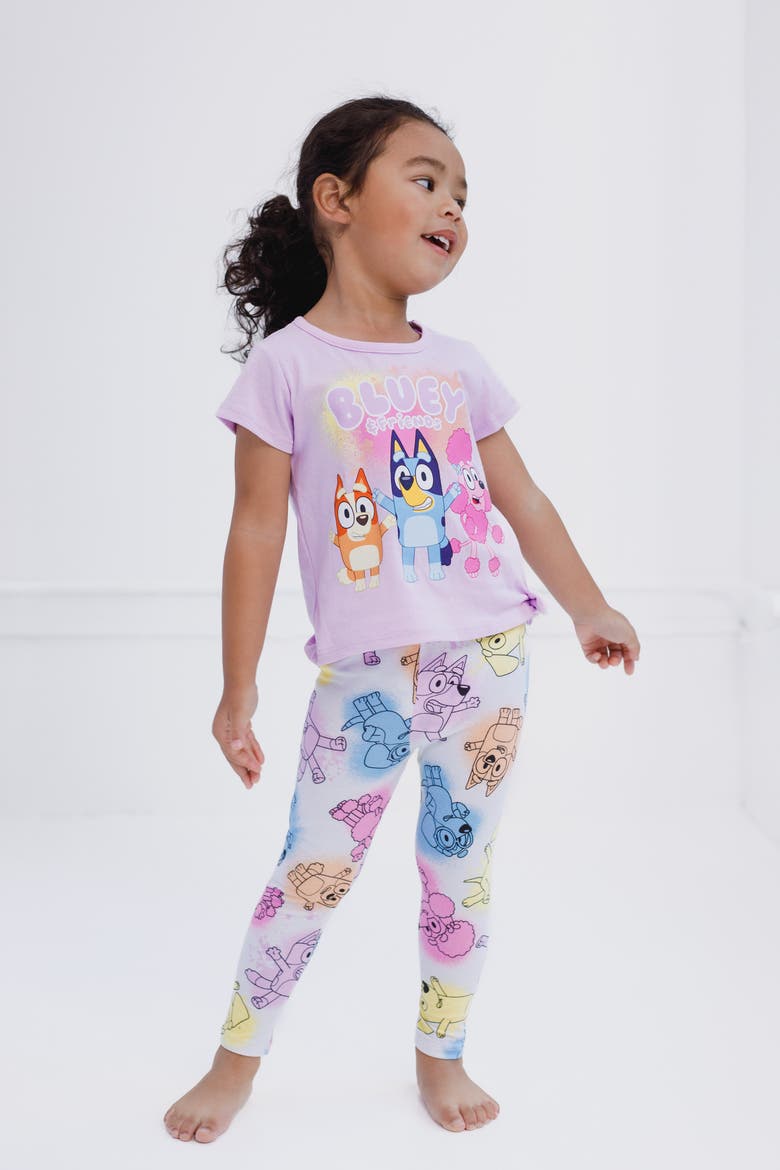2-Piece T-Shirt and Pants Set, Alternate, color, Pastel Purple
