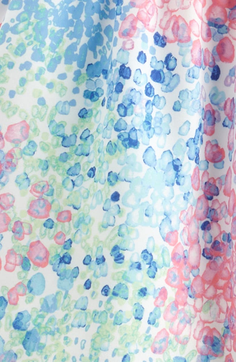 Zella Girl Kids' On Your Mark Shorts, Alternate, color, Green Verde Rainbow Pebbles