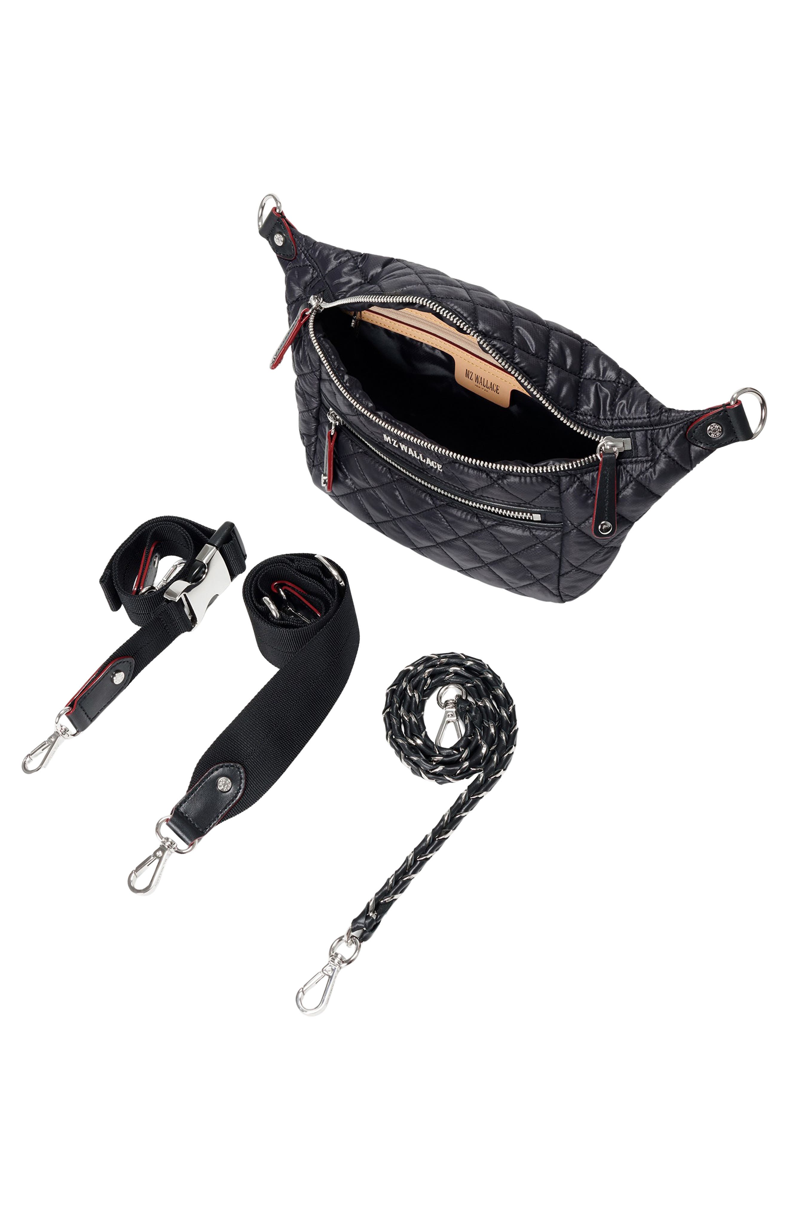 MZ Wallace Crosby Quilted Nylon Convertible Sling Bag, Alternate, color, 