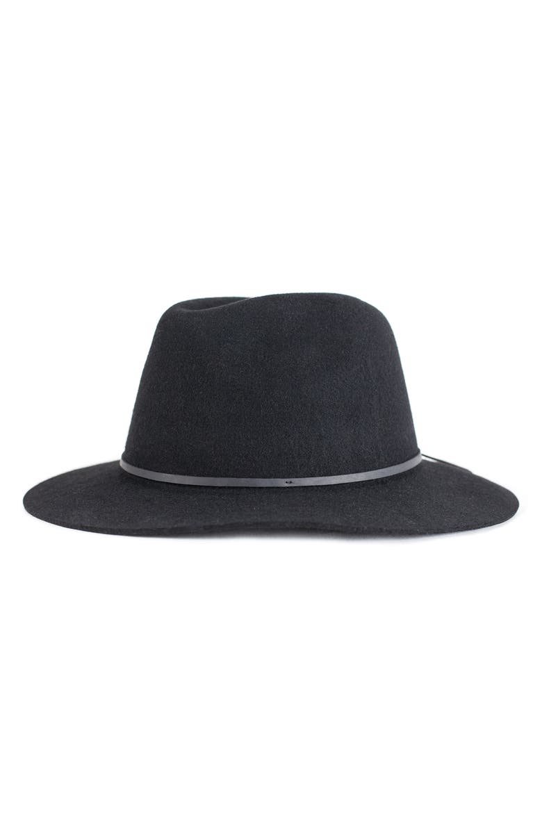 Brixton Wesley Wool Fedora, Main, color,