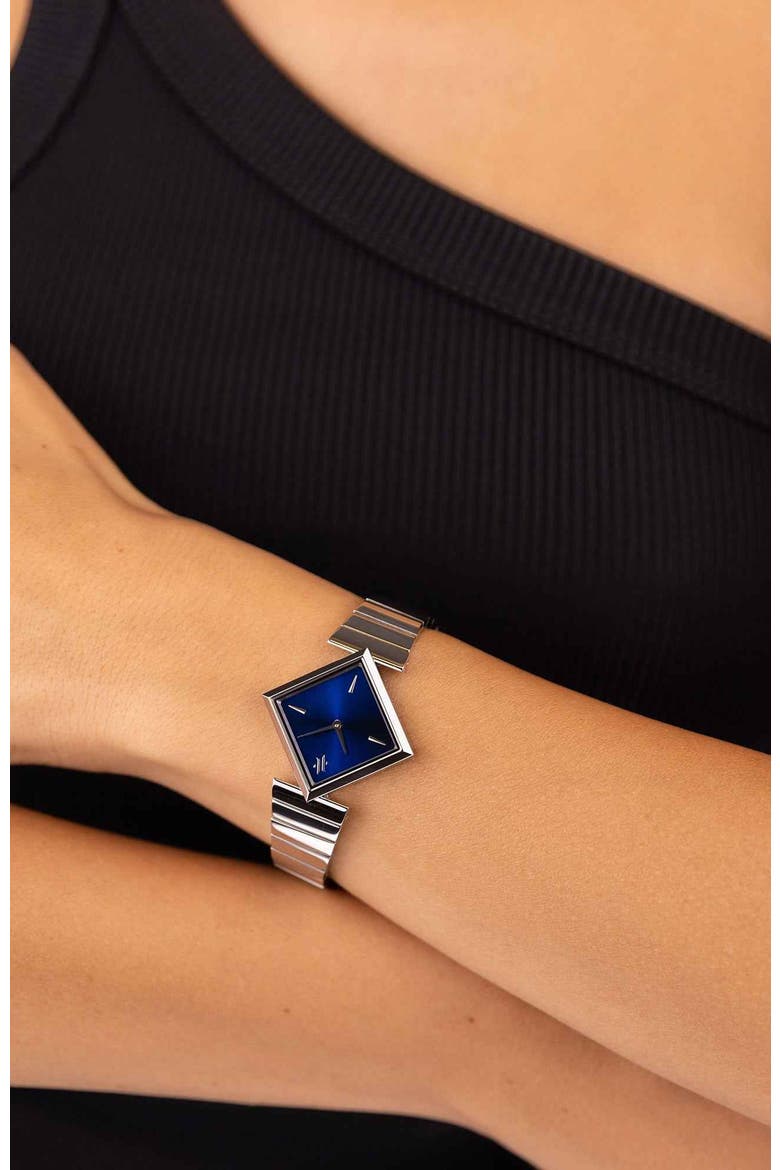 Luna Watch, Alternate, color, Blue-Gold