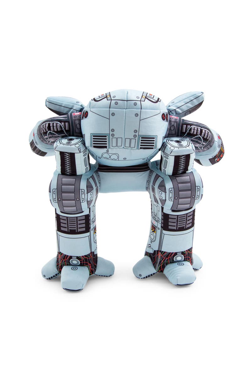 Toynk RoboCop ED-209 12-Inch Collector Plush Toy, Alternate, color, Grey