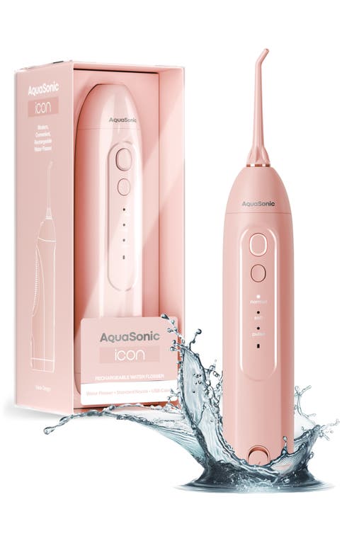 Aquasonic Icon Blush Flosser In Blush