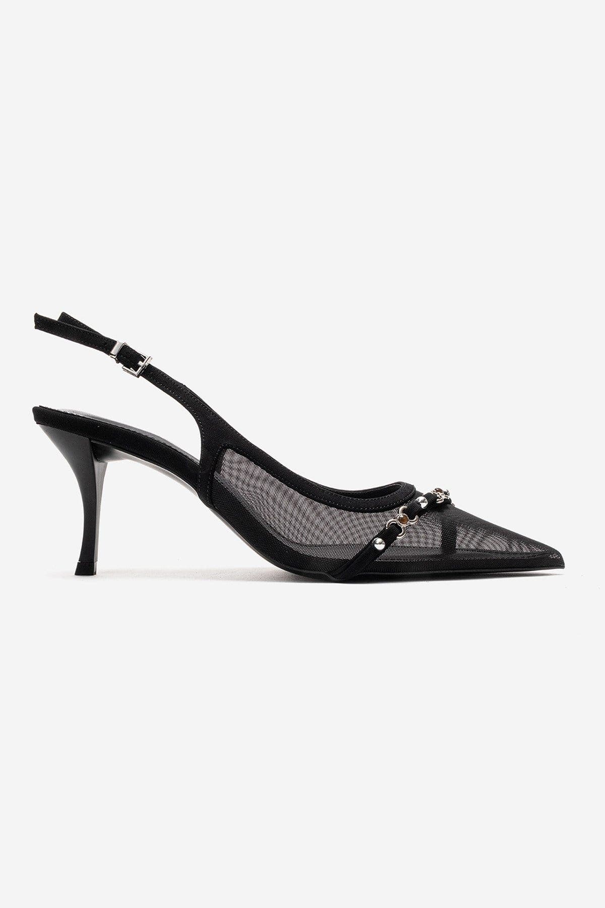 Prologue Shoes Pioren Stiletto Pump, Alternate, color, Black