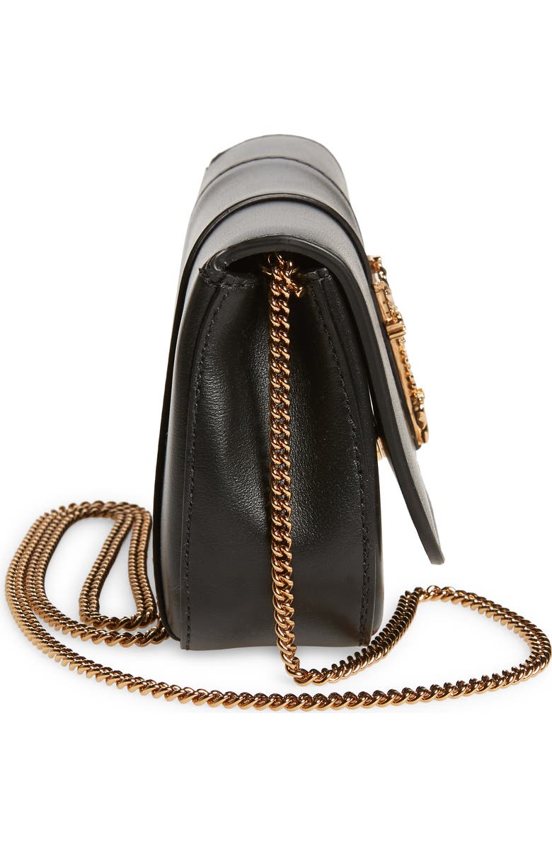 Versace First Line Virtus Leather Evening Bag, Alternate, color,