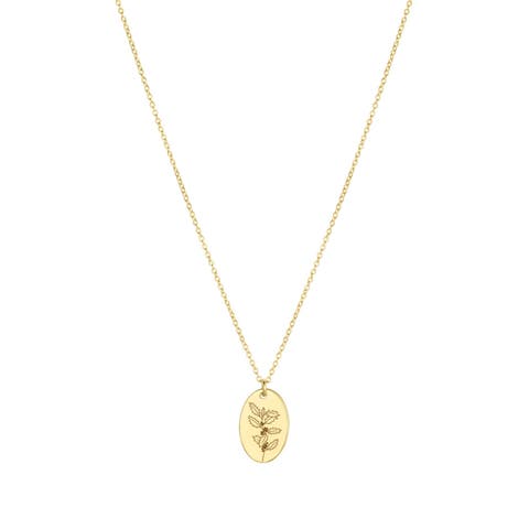 Louise Birth Flower Necklace