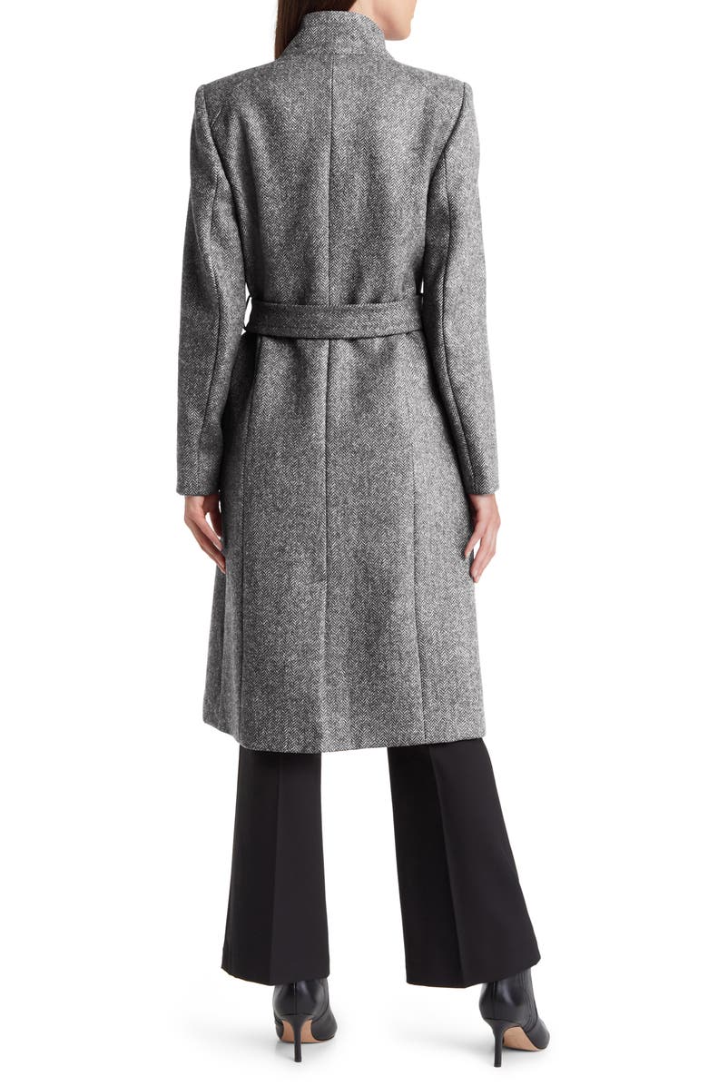 Ted Baker London Roseane Wool Wrap Coat, Alternate, color, 