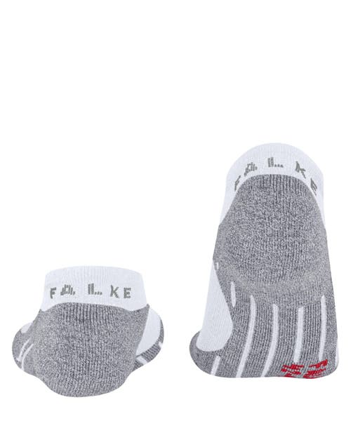 Falke Ru3 Comfort Invisible Running Socks In Gray