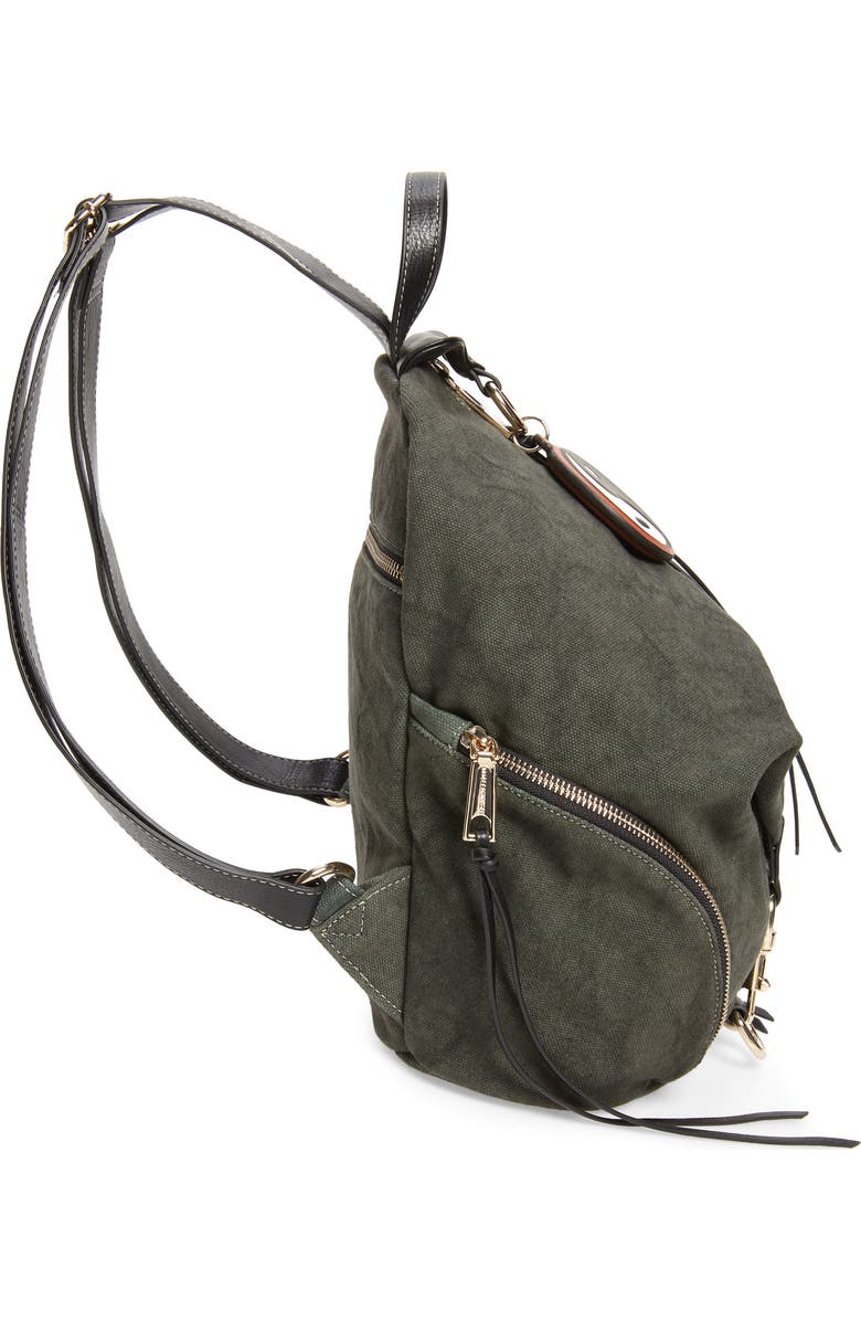 Rebecca Minkoff Julian Washed Canvas Backpack, Alternate, color,