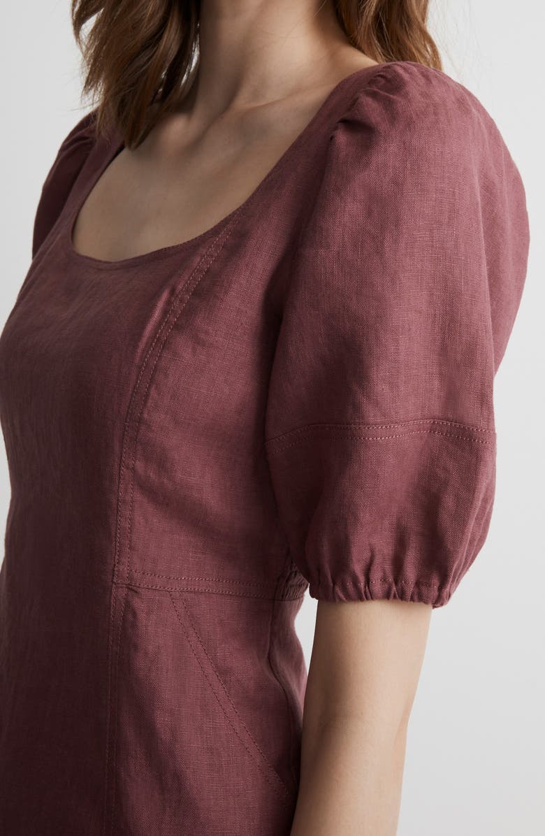 Madewell Maisie Linen Dress, Alternate, color, 