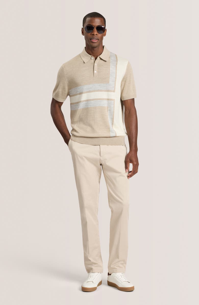 Ted Baker Heavy Stretch Cotton Twill Chino Pants, Alternate, color, Oxford Tan